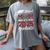 Proud Mom Of 2025 Senior Graduate Matching Family Graduation Women's Comfort Colors T-Shirt Gray