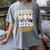 Proud Mom Of a 2026 Senior Volleyball Graduation Women's Comfort Colors T-Shirt Gray