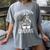 Proud Mom Of A Graduate Graduation Mama Mother Women's Comfort Colors T-Shirt Gray