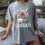 Proud Mom Of A High School Graduation Senior Mom Shirt Women's Comfort Colors T-Shirt Gray