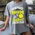 Proud Mom Of a Softball Senior Class Of 2025 Graduation Women's Comfort Colors T-Shirt Gray