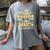 Proud Mom Of Two 2025 Graduates Graduation Family Women's Comfort Colors T-Shirt Gray