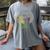 Proud Queen College Graduation Women's Comfort Colors T-Shirt Gray