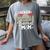 Proud Senior Mom Marching Band Mom Class Of 2025 Graduation Women's Comfort Colors T-Shirt Gray