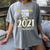 Proud Son Of A 2021 Graduate Graduation Clothes MBA PhD Women's Comfort Colors T-Shirt Gray