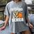 Proud Stepdad Of A 2026 Senior Basketball Graduation Leopard Women's Comfort Colors T-Shirt Gray