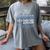 Proud Stepdad Of Senior 2026 Class Of 2026 Graduation Women's Comfort Colors T-Shirt Gray