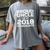 Proud Uncle Of A 2018 Graduate Graduation Women's Comfort Colors T-Shirt Gray
