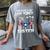 Proud US Air Force Sister Flag Air Force Graduation Sister Women's Comfort Colors T-Shirt Gray