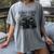 Proudly Anti Social Member Of The Introverted Book Club Women's Comfort Colors T-Shirt Gray