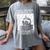 PROUDLY ANTI-SOCIAL MEMBER OF THE Introverted Book Club Women's Comfort Colors T-Shirt Gray