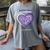 Purple In Memory Of My Grandpa Pancreatic Cancer Awareness Women's Comfort Colors T-Shirt Gray