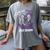 Purple In Memory Of My Great Grandpa Alzheimers Back Graphic Women's Comfort Colors T-Shirt Gray Purple In Memory Of My Great Grandpa Alzheimers Back Graphic Women's Comfort Colors T-Shirt Gray