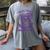 Purple In Memory Of My Mother In Law Alzheimers Awareness Women's Comfort Colors T-Shirt Gray Purple In Memory Of My Mother In Law Alzheimers Awareness Women's Comfort Colors T-Shirt Gray