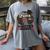 Queen Masters Degree Graduation Social Work MSW MPH Women's Comfort Colors T-Shirt Gray