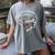 Queen PhD Doctorate Degree Graduation PsyD EdD Women's Comfort Colors T-Shirt Gray