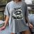 Raccoon With Book Cute Raccoons Reading Books Women's Comfort Colors T-Shirt Gray