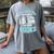 There Is No Such Thing As Too Many Books Shirt Bookish Women's Comfort Colors T-Shirt Gray