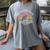 Read Banned Books Drink Coffee Fight Evil Women's Comfort Colors T-Shirt Gray