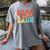 Read A Book Bruh Read Reading Librarian Boys Teen Kids Women's Comfort Colors T-Shirt Gray