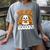 Read More Books Booooks Ghost Pumpkin Cute Teacher Halloween Women's Comfort Colors T-Shirt Gray