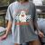 Read More Books Cute Ghost Reading Book Teacher Halloween Women's Comfort Colors T-Shirt Gray