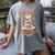 Read Books And Drink Coffee Cozy Book Lover Women's Comfort Colors T-Shirt Gray