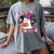 Read More Books Ghost Reading Book Teacher Halloween Women's Comfort Colors T-Shirt Gray