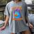 Read More Books Halloween Book Cute Ghost Reading Teaching Women's Comfort Colors T-Shirt Gray