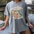 Read Books Be Kind Stay Weird Book Dragon Skeleton Reading Women's Comfort Colors T-Shirt Gray