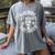 Read Books Lift Weights Fight Fascists Reading Men Women Women's Comfort Colors T-Shirt Gray