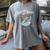 Read More Books Pigeon Book Lover Women's Comfort Colors T-Shirt Gray