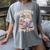 Read Books Be Weird Stay Feral Cat Women's Comfort Colors T-Shirt Gray Read Books Be Weird Stay Feral Cat Women's Comfort Colors T-Shirt Gray