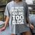 If You Can Read This You Are Too Close Introvert Women's Comfort Colors T-Shirt Gray