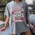 Read Your Cute Heart Out Teacher Librarian Love Reading Book Women's Comfort Colors T-Shirt Gray