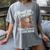 Read 'Em Cowgirl Saddle Up With A Good Book Rodeo Bookworm Women's Comfort Colors T-Shirt Gray