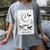 The Reader Tarot Card Bookworm Books Lover Dragon Librarians Women's Comfort Colors T-Shirt Gray