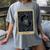 The Reader Tarot Card Mystic Dragon Book Magic Women's Comfort Colors T-Shirt Gray