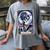The Reader Tarot Card Reading Skeleton Skull Book Lover Women's Comfort Colors T-Shirt Gray The Reader Tarot Card Reading Skeleton Skull Book Lover Women's Comfort Colors T-Shirt Gray