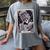 The Reader Tarot Card Women Book Lover Librarian Read Women's Comfort Colors T-Shirt Gray