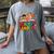 Readers Are Leaders Motivational Reading Book Quote Women's Comfort Colors T-Shirt Gray