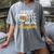 Reading Books Bookcase Book Club Bibliophile Women's Comfort Colors T-Shirt Gray