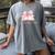 Reading Books Mom Mothers Day Coquette Pink Bow Book Lovers Women's Comfort Colors T-Shirt Gray Reading Books Mom Mothers Day Coquette Pink Bow Book Lovers Women's Comfort Colors T-Shirt Gray