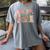 Reading Is My Favorite Sport Retro Groovy Book Lovers Women's Comfort Colors T-Shirt Gray Reading Is My Favorite Sport Retro Groovy Book Lovers Women's Comfort Colors T-Shirt Gray