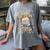 Reading Fiction Always A Good Time Book Reading Bookworm Women's Comfort Colors T-Shirt Gray
