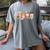 Reading Tea Coffee And Books Women's Comfort Colors T-Shirt Gray