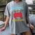 Reading Is A Ticket To Adventure Fun Book Lovers Fun Women's Comfort Colors T-Shirt Gray