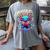 Readsalotl Axolotl Book Lovers Axolotls Women's Comfort Colors T-Shirt Gray