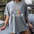 There's No Such Thing As Too Many Books Bookworm Libraries Women's Comfort Colors T-Shirt Gray