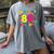 Retro 80's Costume 80s Nostalgia Party Women's Comfort Colors T-Shirt Gray